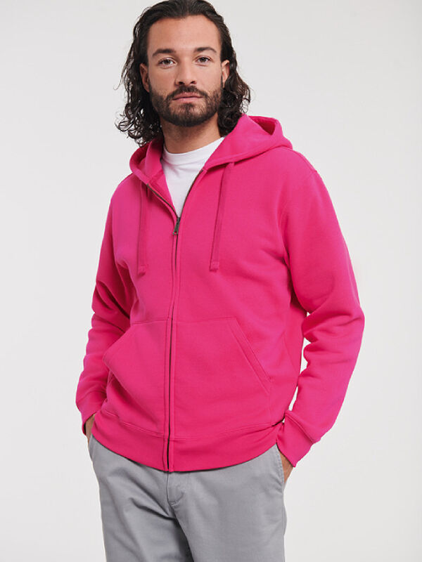 Russell Men's Auth. Zipped Hood Sweat Miniaturka